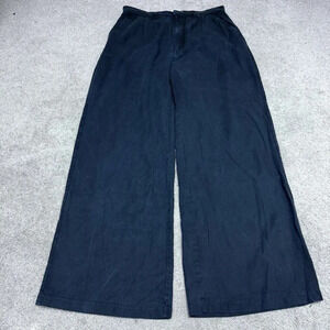 Abercrombie & Fitch Pants Black Elastic Waist Pockets Women’s Size Medium
